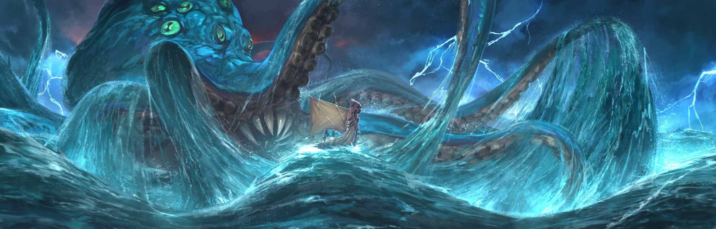 Storm Warden's Sea Monster