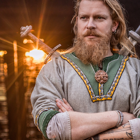Viking thinking about Beard sorcery