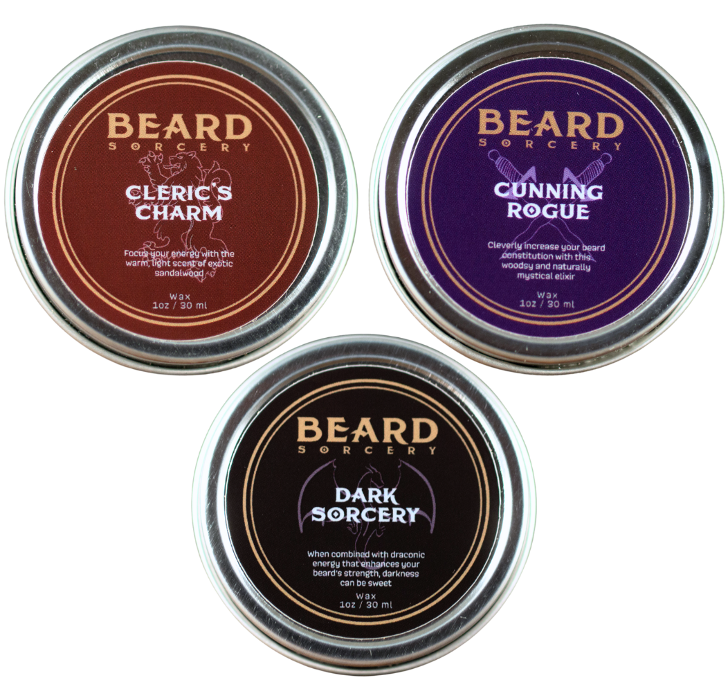 Trio of Beard Creams from Beard Sorcery