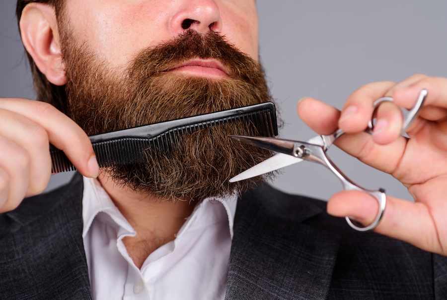How to Use Mustache and Beard Trim Scissors