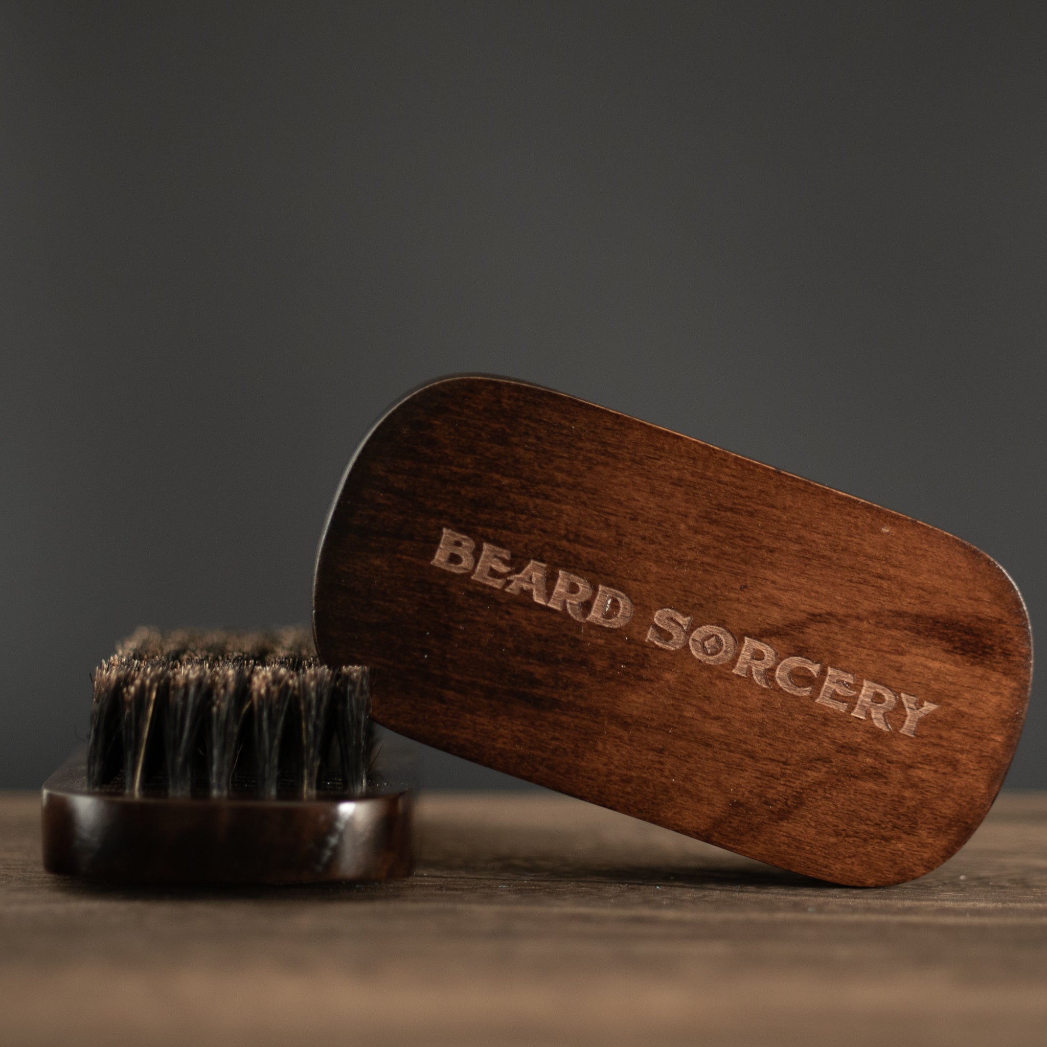 Boar's Hair Beard Brush 5 enlarged