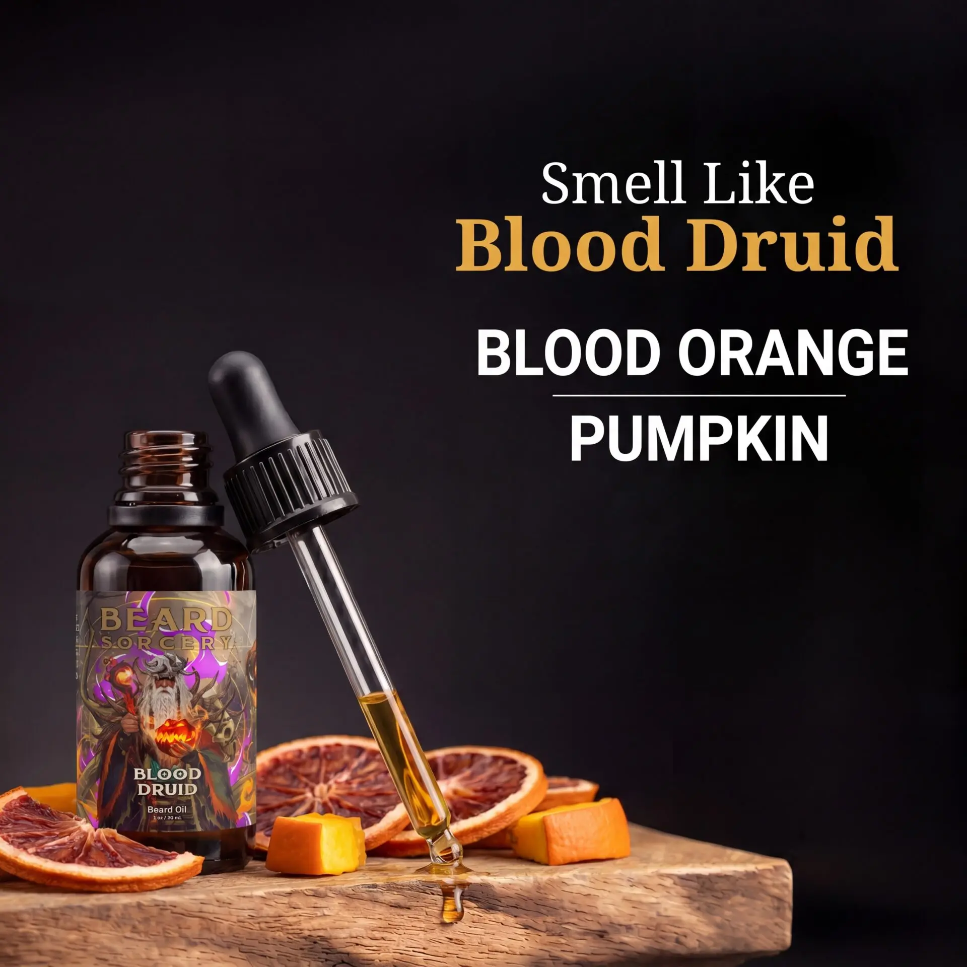 Blood Druid Beard Oil 2 enlarged