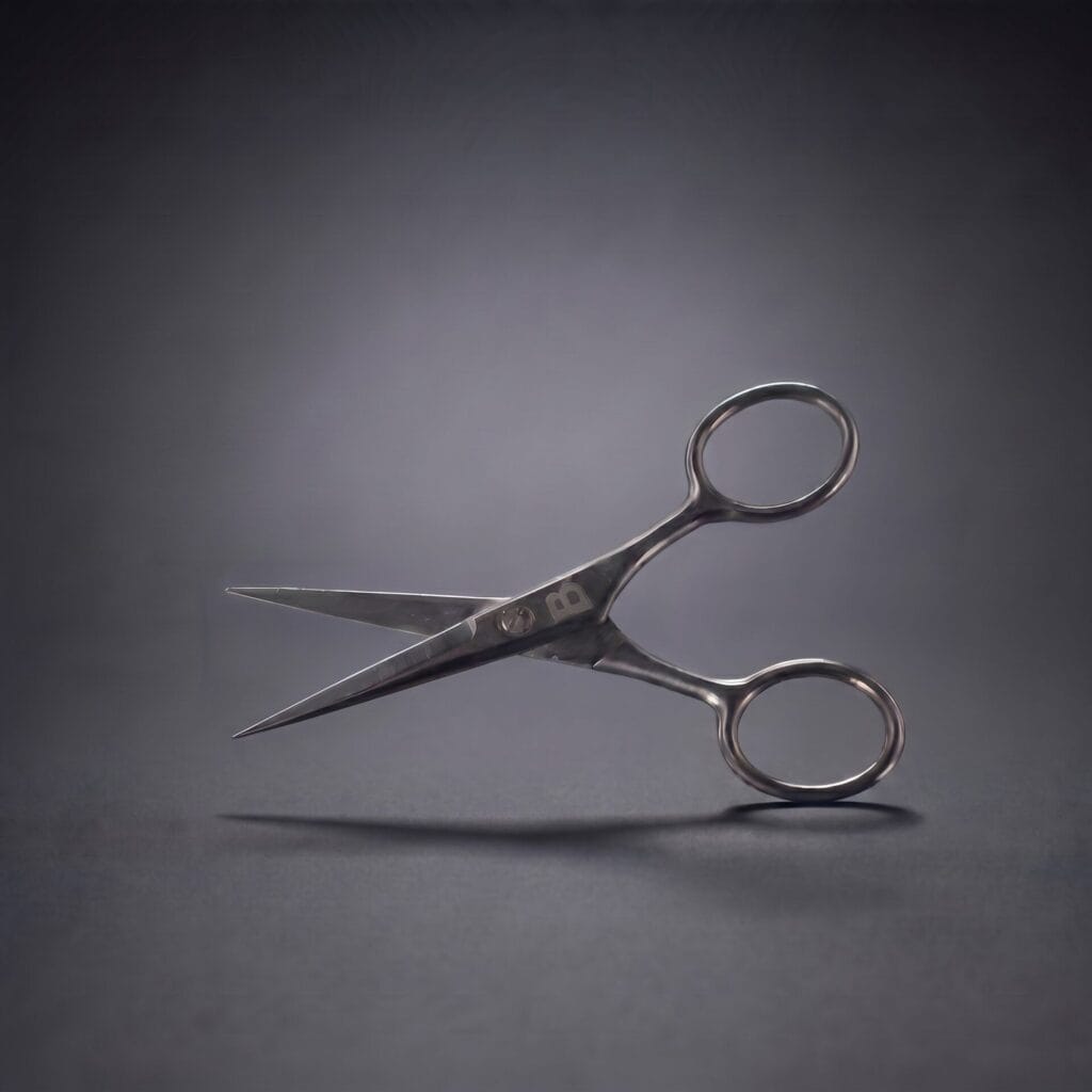 Mustache Trimming Scissors 1