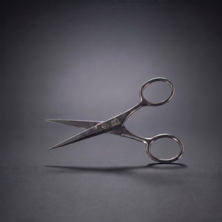 Mustache Trimming Scissors
