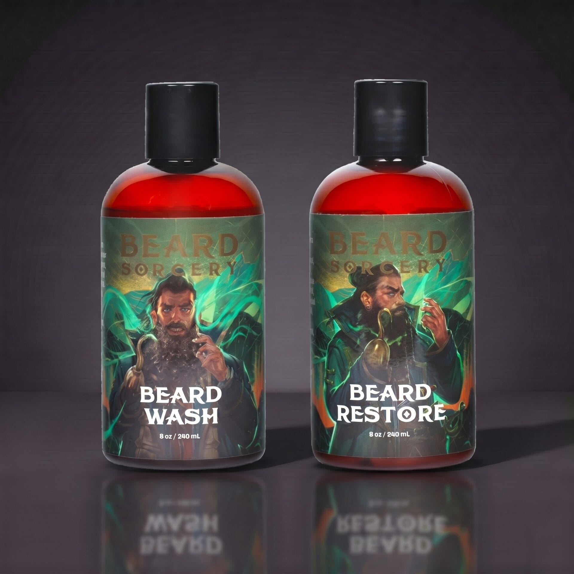 Beard Wash and Restore Kit 1 enlarged