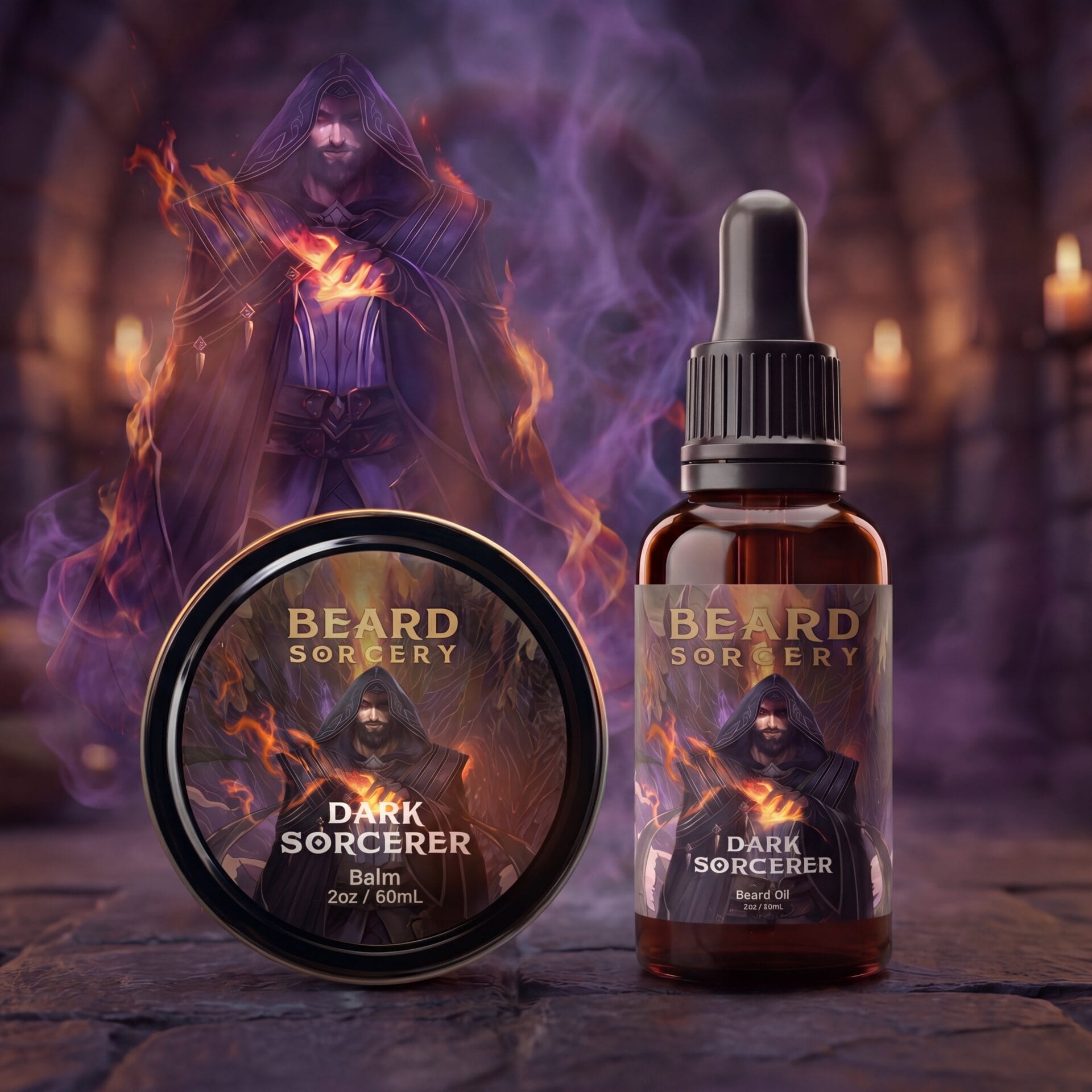Dark Sorcerer Beard Apprentice Kit 1 enlarged