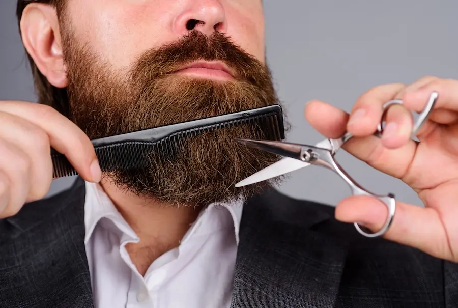 How to Use Mustache and Beard Trim Scissors