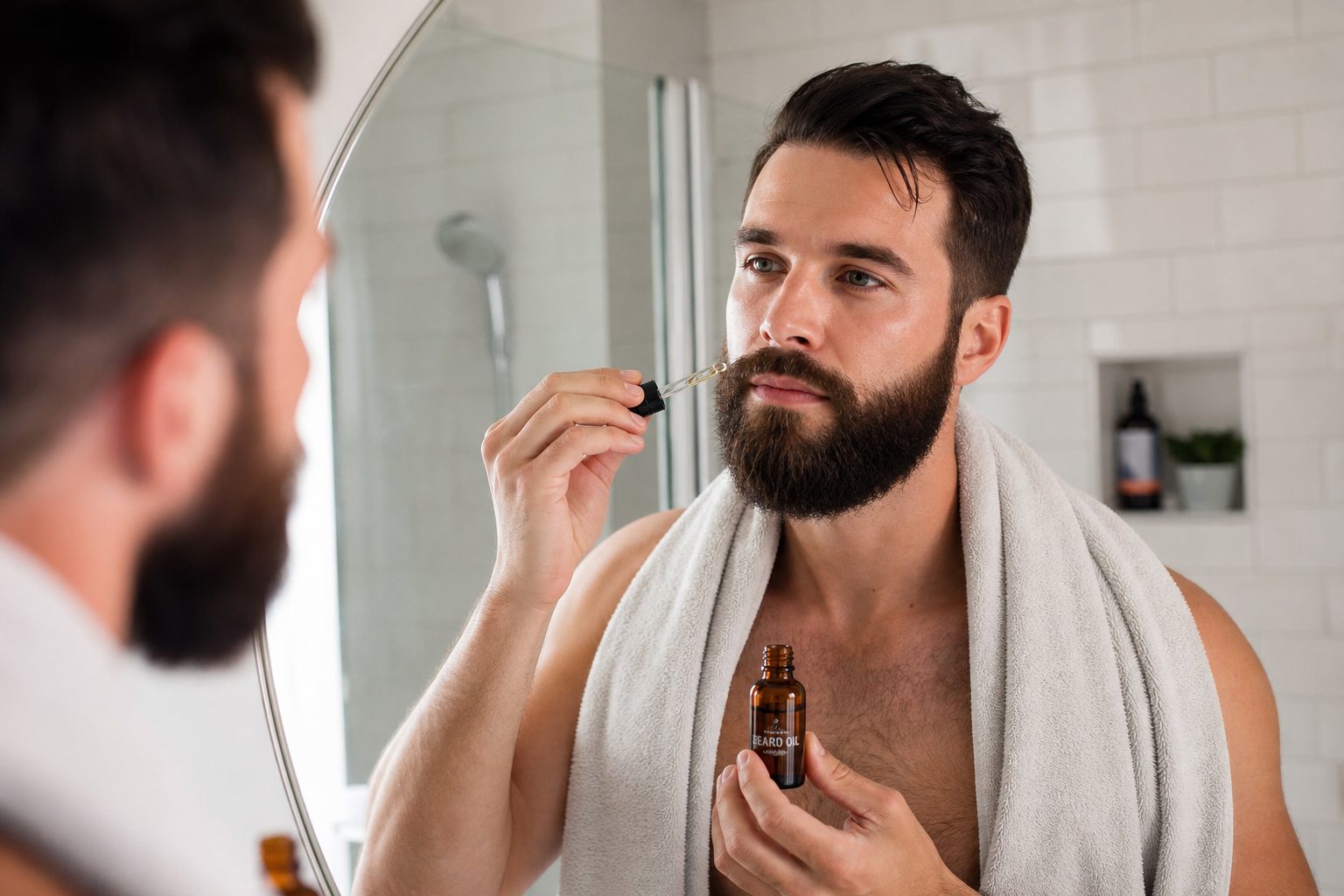 What Chlorine, Salt Water, and Sun Actually Do to Your Beard — article illustration