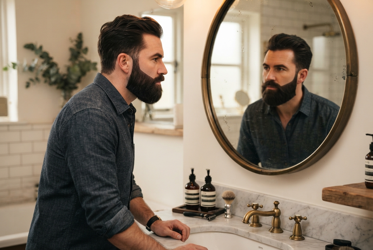 The Difference Between a Shaped Beard and a Trimmed Beard