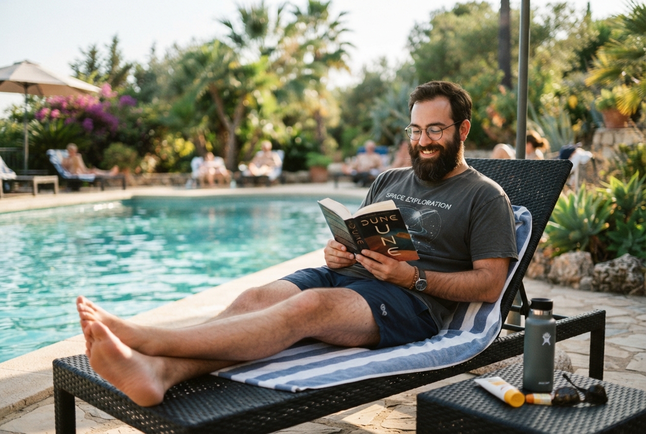 What Chlorine, Salt Water, and Sun Actually Do to Your Beard