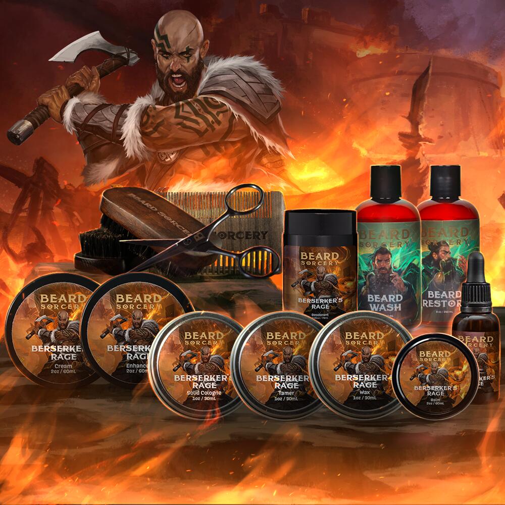 Berserker's Rage Beard Master Kit