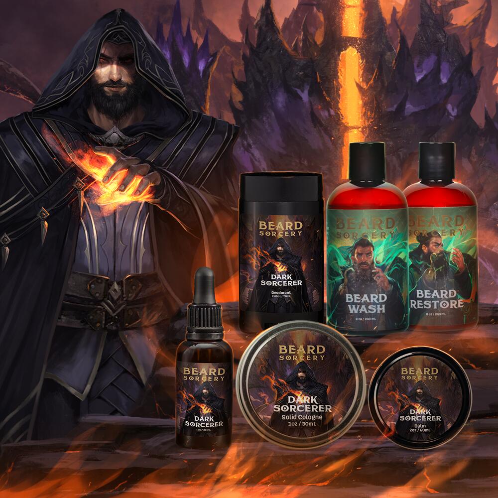 Dark Sorcerer Beard Artisan Kit