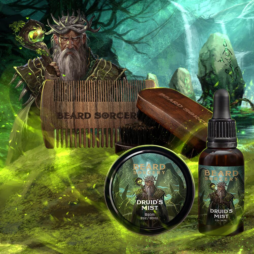 Druid's Mist Beard Apprentice Kit with Tools