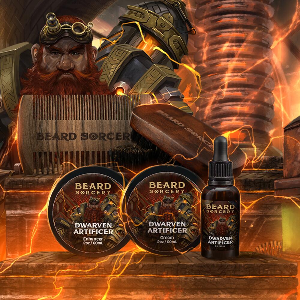 Inspiring Bard Beard Journeyman Kit with Tools