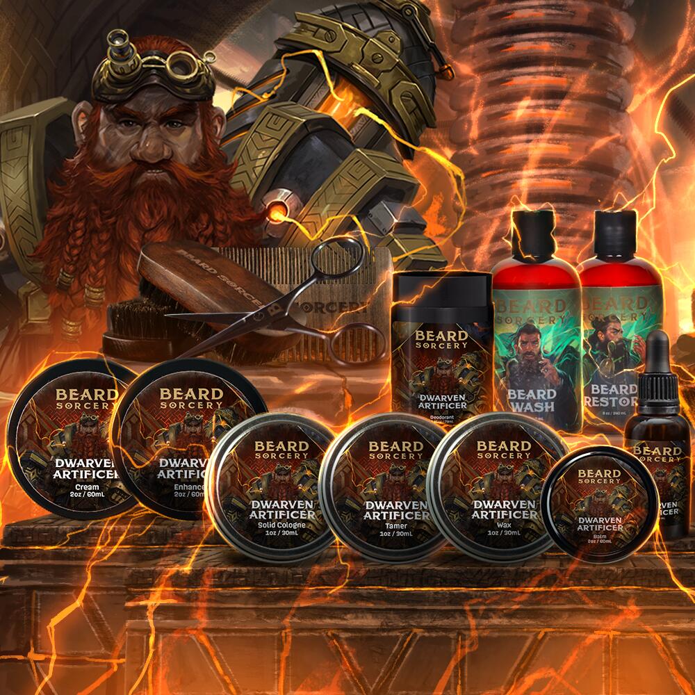 Dwarven Artificer Beard Master Kit with Tools