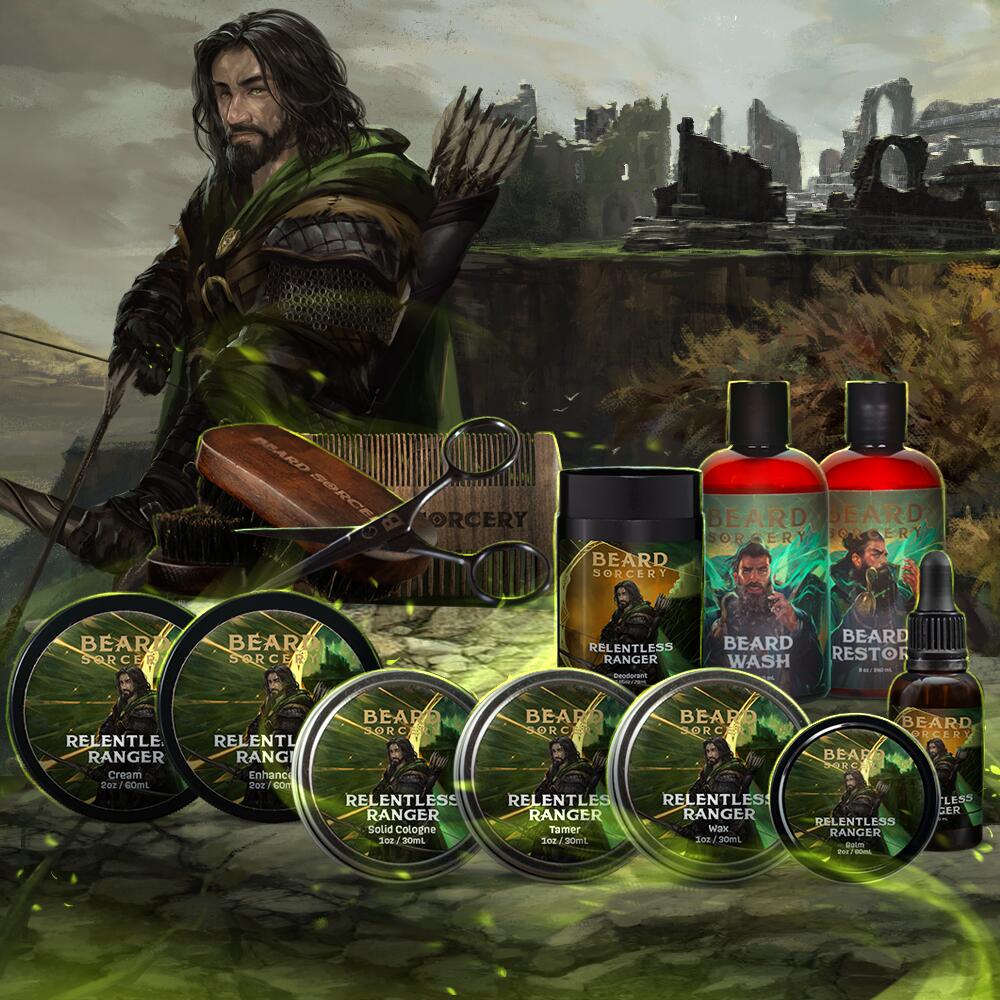 Relentless Ranger Beard Master Kit with Tools