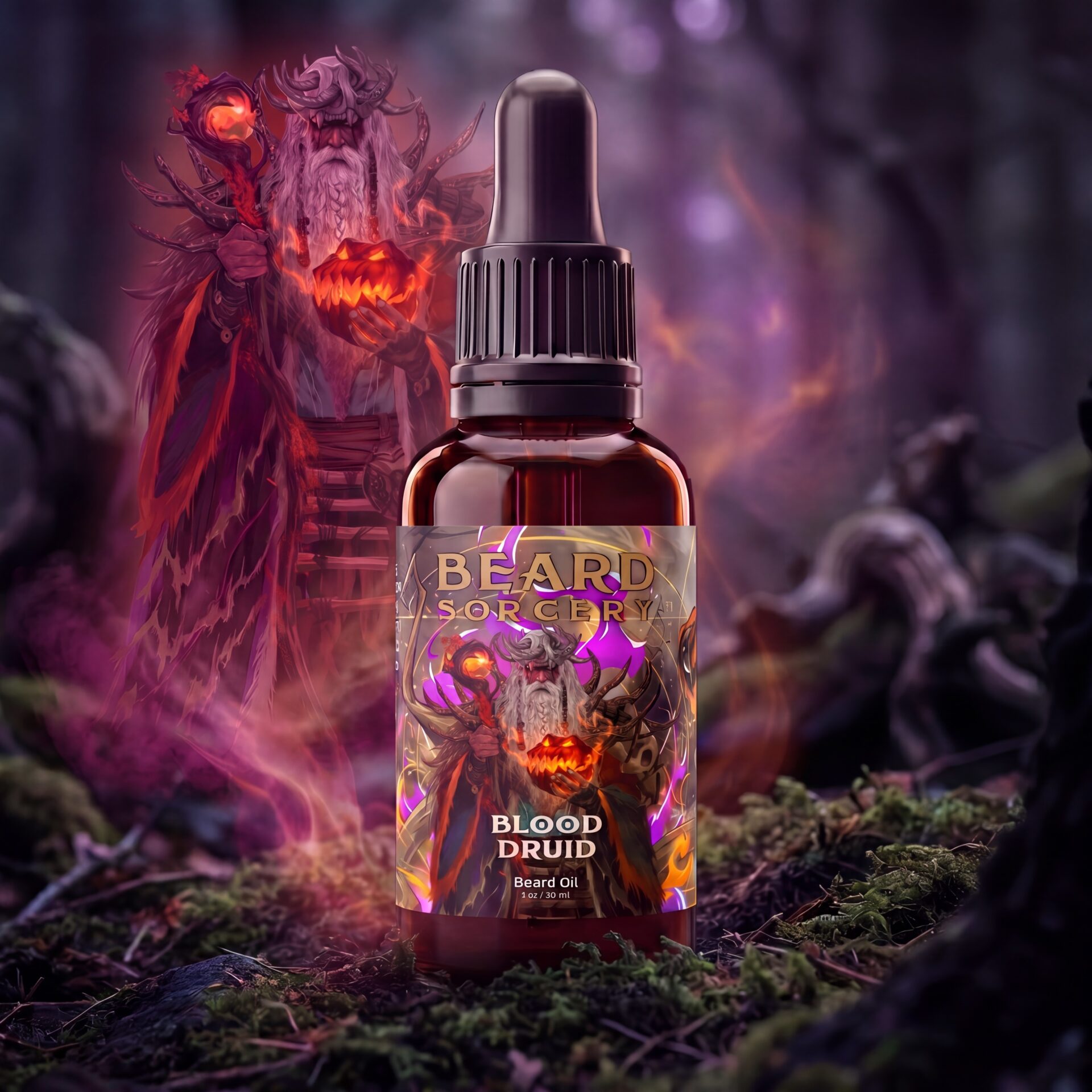 Blood Druid Beard Oil