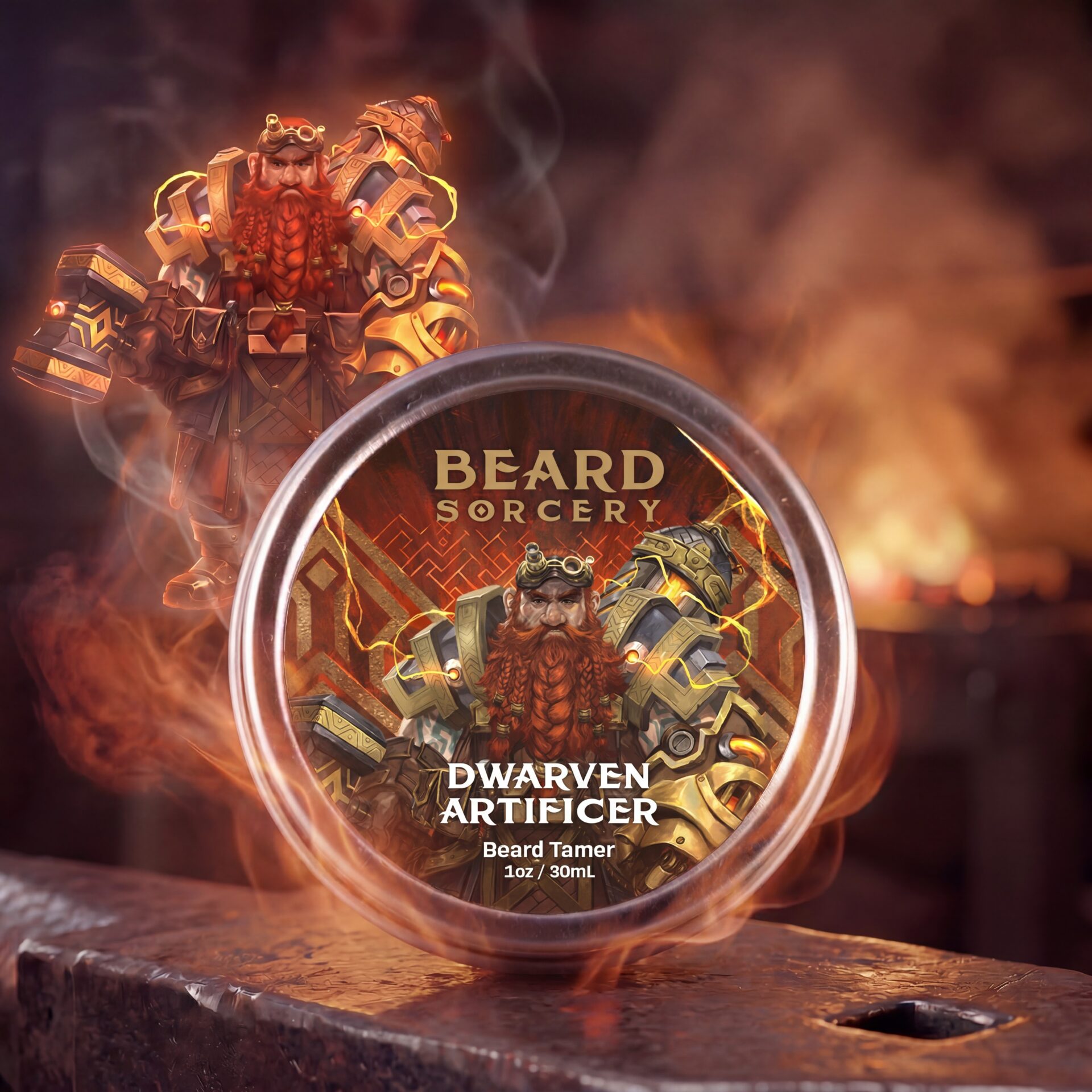 Dwarven Artificer Beard Tamer