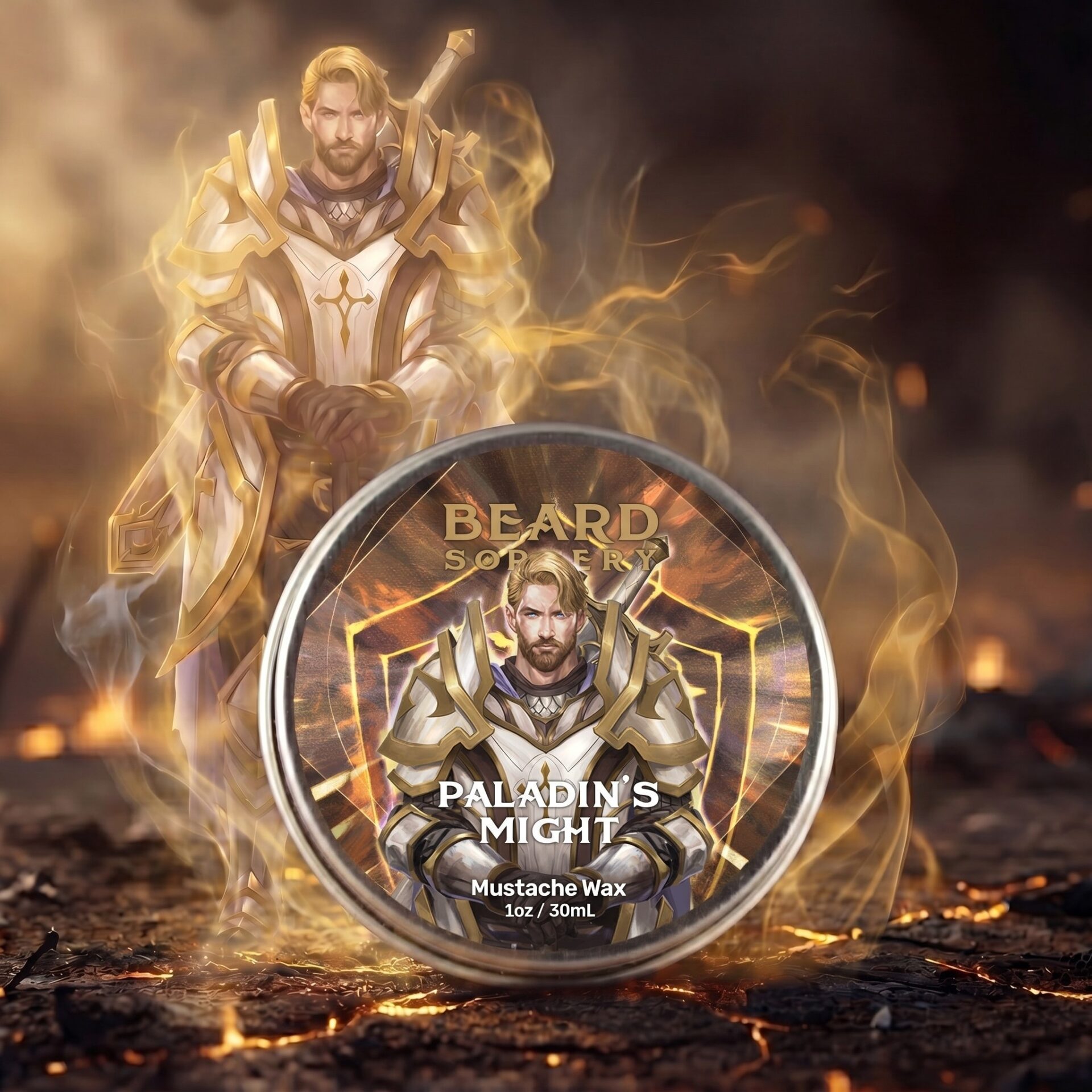 Paladin's Might Mustache Wax