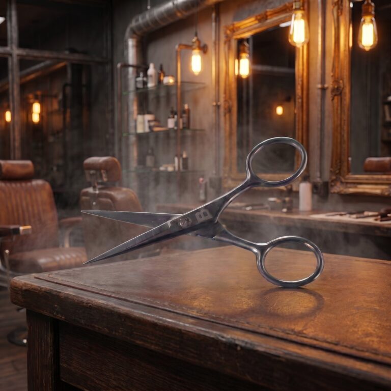 Mustache Trimming Scissors