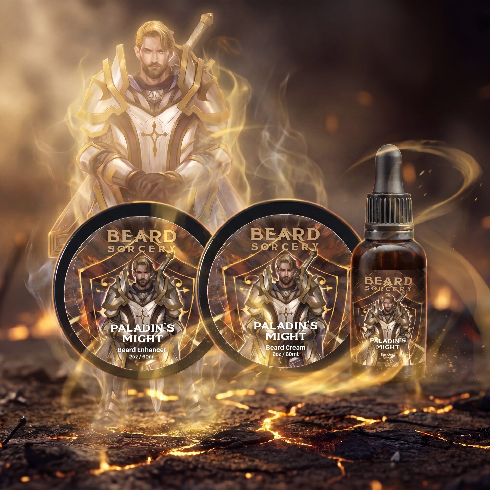 Paladin's Might Beard Journeyman Kit