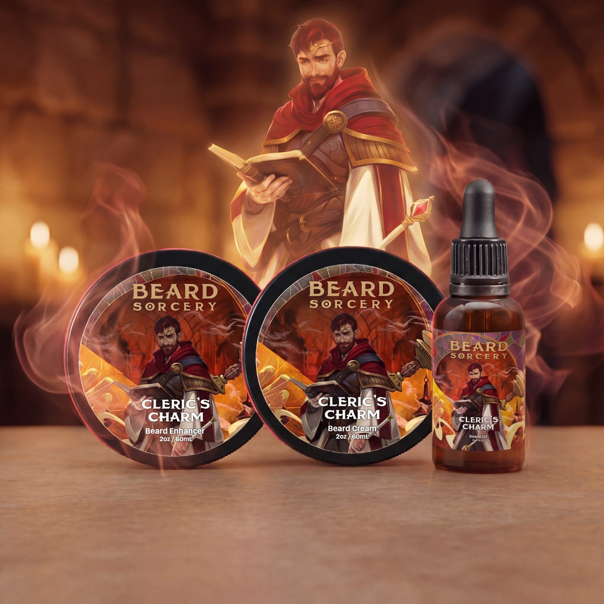 Cleric's Charm Beard Journeyman Kit