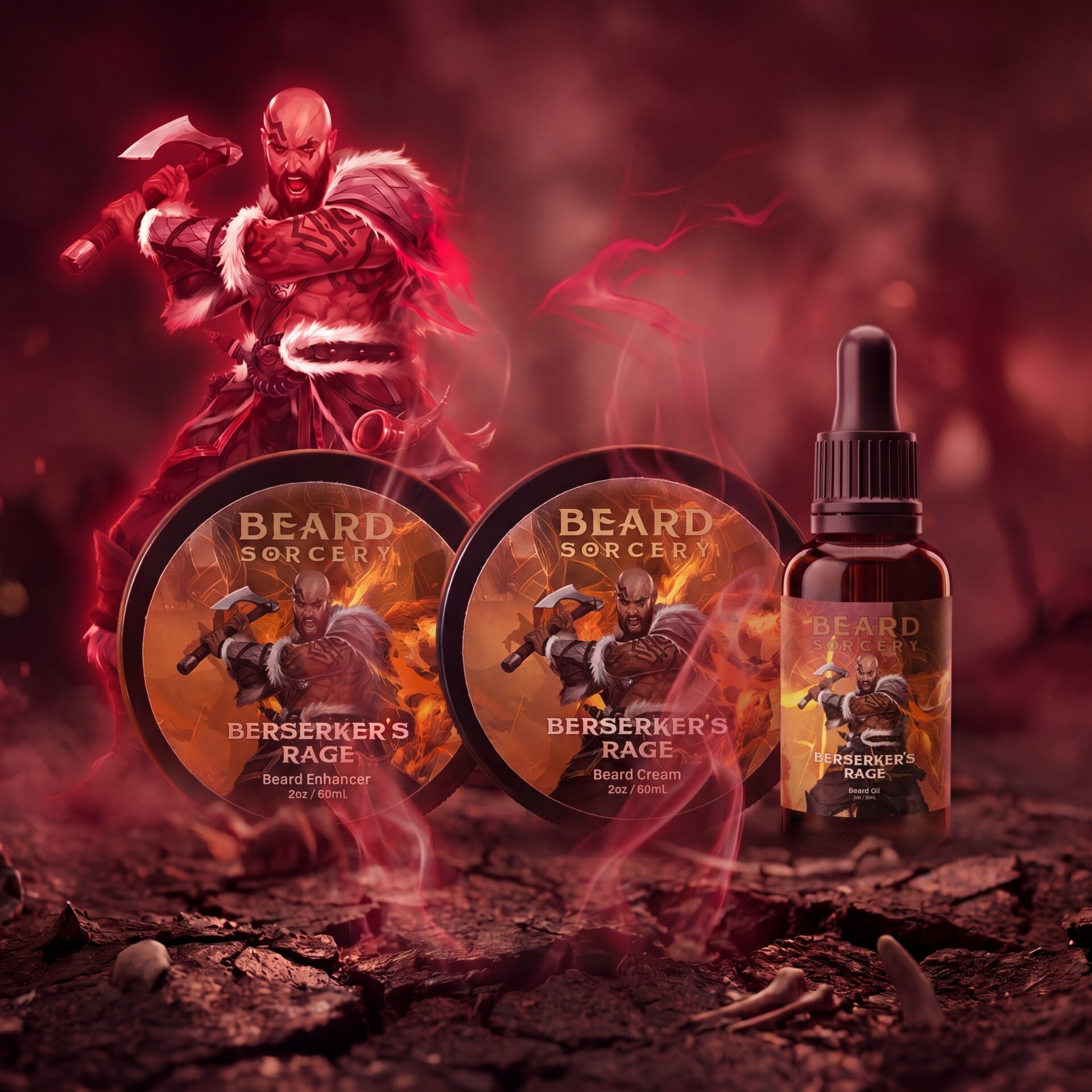 Berserker's Rage Beard Journeyman Kit