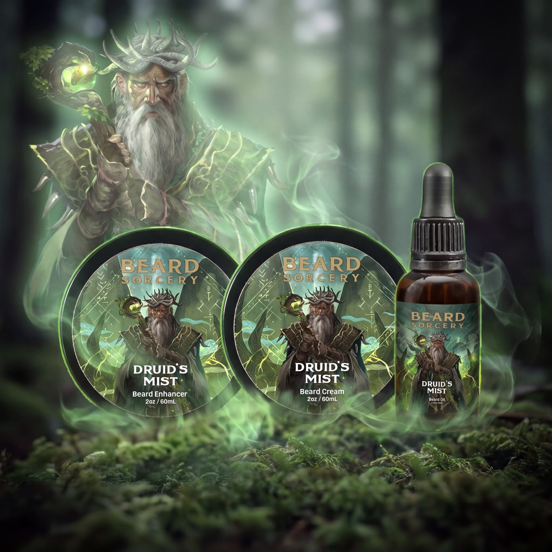 Druid's Mist Beard Journeyman Kit